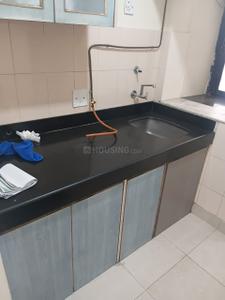 Kitchen Image of 400 Sq.ft 1 BHK Apartment / Flat for rent in Spring Grove Uno Society, Kandivali East Mumbai for Rs. 28500