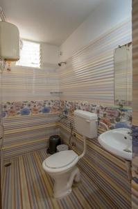 Bathroom Image of 750 Sq.ft 1 BHK Apartment / Flat for rent in Dollar Eden Garden, Rau Indore for Rs. 14000