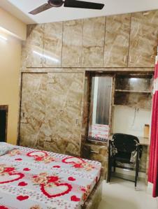 Bedroom Image of 520 Sq.ft 1 BHK Apartment / Flat for rent in Shubham Landmark Paradise, Electricity Board Area Kota for Rs. 9000