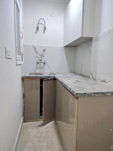Kitchen Image of 500 Sq.ft 1 BHK Builder Floor for sale in Neb Sarai New Delhi for Rs. 2600000