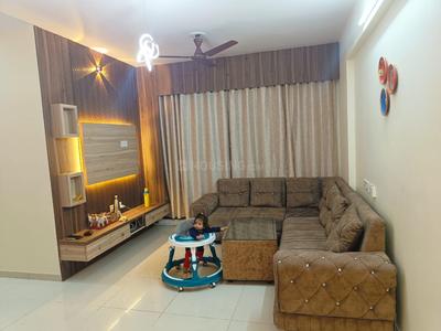 Hall Image of 900 Sq.ft 2 BHK Apartment / Flat for rent in Pacifica Reflections, Vaishno Devi Circle Ahmedabad for Rs. 35000