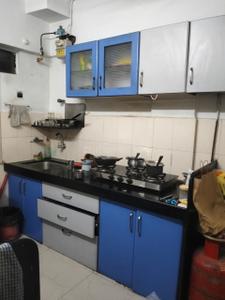 Kitchen Image of 800 Sq.ft 2 BHK Apartment / Flat for rent in Vini Garden, Dahisar West Mumbai for Rs. 45000