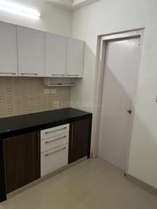 Kitchen Image of 1100 Sq.ft 3 BHK Apartment / Flat for rent in Godrej Palm Grove, Chembarambakkam Chennai for Rs. 35000