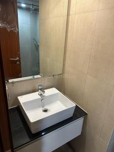 Bathroom Image of 435 Sq.ft 1 BHK Apartment / Flat for rent in L And T Olivia At Raintree Boulevard Cluster 7, Sahakara Nagar Bengaluru for Rs. 45000