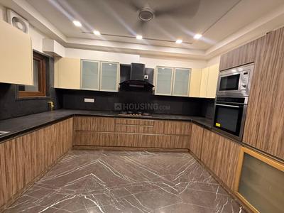 Kitchen Image of 2700 Sq.ft 4 BHK Builder Floor for rent in Swaraj Homes C Block RWA Kailash Colony, Greater Kailash I New Delhi for Rs. 235000