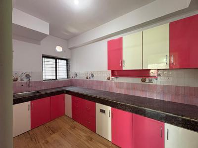 Kitchen Image of 1250 Sq.ft 3 BHK Apartment / Flat for rent in Argora Ranchi for Rs. 12999