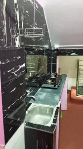 Kitchen Image of 550 Sq.ft 1 RK Studio for rent in Chandrasekharpur Bhubaneswar for Rs. 15000