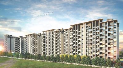 Image of 1155 Sq.ft 2 BHK Apartment / Flat for sale in Gagan Adira, Wagholi, Pune for Rs. 8000000