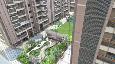 Living Room Image of 2000 Sq.ft 3 BHK Apartment / Flat for rent in Zundal Ahmedabad for Rs. 28000