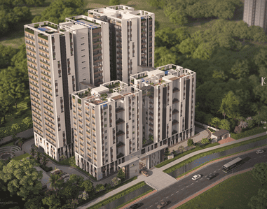Image of 1695 Sq.ft 3 BHK Apartment / Flat for sale in Laxmi Vaikunthapuram, Rasulgarh, Bhubaneswar for Rs. 14700000