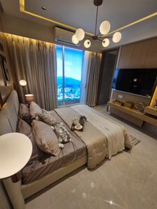 Bedroom Image of 456 Sq.ft 1 BHK Apartment / Flat for sale in Vakratunda Anantaraa Tower 1, Thane West Thane for Rs. 8000000