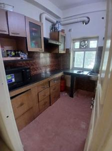 Kitchen Image of 1200 Sq.ft 3 BHK Apartment / Flat for rent in Bansdroni Kolkata for Rs. 27000