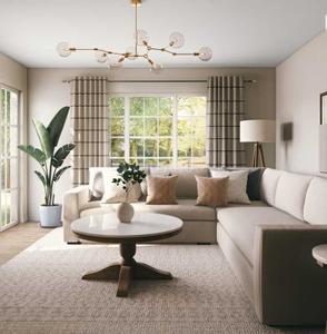 Living Room Image of 2884 Sq.ft 4 BHK Apartment / Flat for sale in Pashan Pune for Rs. 30500000