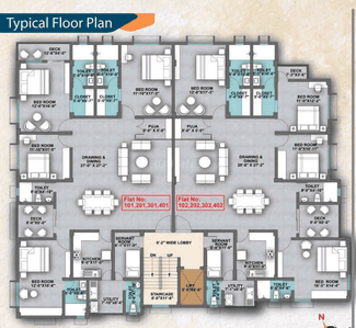 Image of 3100 Sq.ft 4.5 BHK Apartment / Flat for sale in Rasulgarh, Bhubaneswar for Rs. 19000000