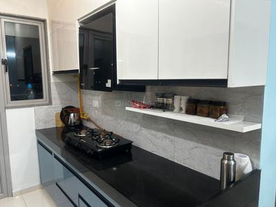 Kitchen Image of 1210 Sq.ft 2 BHK Apartment / Flat for rent in Adani Aster Phase 1, Vaishno Devi Circle Ahmedabad for Rs. 39000