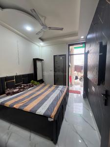 Bedroom Image of 500 Sq.ft 1 BHK Builder Floor for rent in Vaishali Ghaziabad for Rs. 19000
