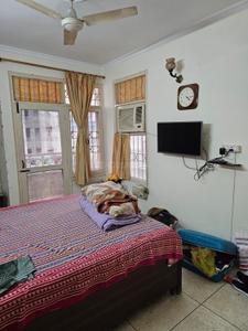Bedroom Image of 1400 Sq.ft 2 BHK Apartment / Flat for rent in CGHS PNB Employees Apartment, Sector 4 Dwarka New Delhi for Rs. 40000