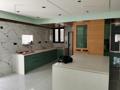 Kitchen Image of 15000 Sq.ft 4 BHK Villa for sale in Shree Balaji Green Valley, Adalaj Gandhinagar for Rs. 120000000