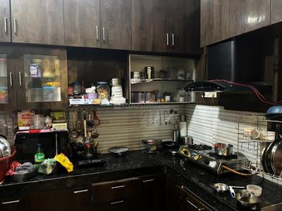 Kitchen Image of 1500 Sq.ft 3 BHK Duplex for sale in Naubasta Kala Lucknow for Rs. 12000000