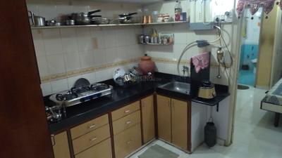 Kitchen Image of 800 Sq.ft 3 BHK Independent House for sale in Madhapar Rajkot for Rs. 6800000