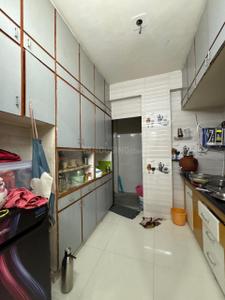 Kitchen Image of 1280 Sq.ft 2 BHK Apartment / Flat for sale in Vastrapur Ahmedabad for Rs. 6000000