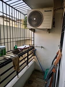 Balcony Image of 2200 Sq.ft 3 BHK Apartment / Flat for rent in Mundeshwari Orbit Tower A B C, Danapur Patna for Rs. 25000