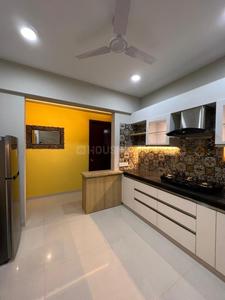 Kitchen Image of 1400 Sq.ft 2 BHK Independent House for rent in Vijay Nagar Indore for Rs. 40000