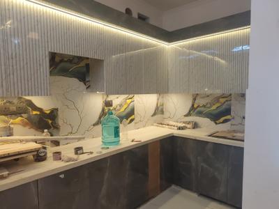 Kitchen Image of 1400 Sq.ft 3 BHK Builder Floor for sale in Vasundhara Ghaziabad for Rs. 13100000
