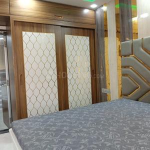 Bedroom Image of 1200 Sq.ft 2 BHK Apartment / Flat for rent in Ashtavinayak Aangan, Ulwe Navi Mumbai for Rs. 60000