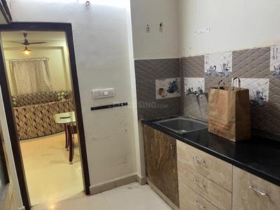 Kitchen Image of 1100 Sq.ft 2 BHK Builder Floor for rent in Beeramguda Sangareddy for Rs. 25000