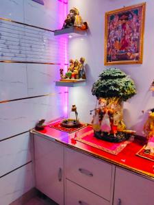 Kitchen Image of 1395 Sq.ft 3 BHK Apartment / Flat for sale in Madhavpuram Meerut for Rs. 6000000