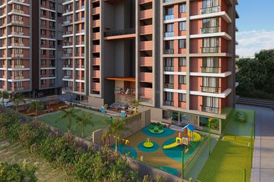 Image of 1375 Sq.ft 2 BHK Apartment / Flat for sale in Padam Samarth Srushti, Pal Gam, Surat for Rs. 6000000