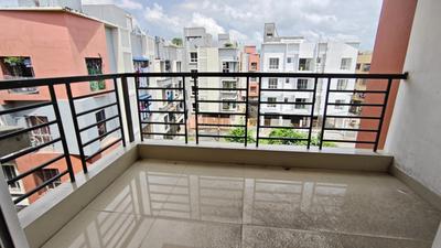 Balcony Image of 1437 Sq.ft 3 BHK Apartment / Flat for sale in Kalikapur, EM Bypass Kolkata for Rs. 15500000