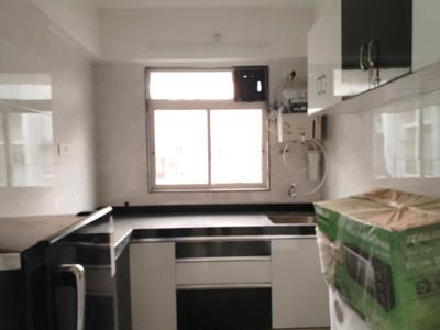 Kitchen Image of 582 Sq.ft 1 BHK Apartment / Flat for sale in Thakur Galaxy, Boisar Mumbai for Rs. 2800000