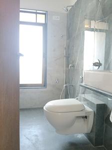 Common Bathroom Image of 900 Sq.ft 2 BHK Apartment / Flat for rent in Paradigm Pushpanjali Residency Phase III, Thane West Thane for Rs. 21000
