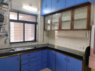 Kitchen Image of 800 Sq.ft 1 BHK Apartment / Flat for rent in Kopar Khairane Navi Mumbai for Rs. 30000