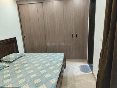 Bedroom Image of 900 Sq.ft 2 BHK Independent House for rent in Lajpat Nagar New Delhi for Rs. 80000