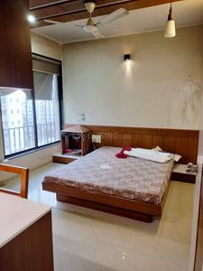 Bedroom Image of 1100 Sq.ft 3 BHK Apartment / Flat for rent in Kailash Savan Surface Serena, Yogi Nagar Rajkot for Rs. 33000