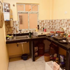 Kitchen Image of 799 Sq.ft 2 BHK Apartment / Flat for rent in MBPS Waterview, Malancha Mahi Nagar Kolkata for Rs. 13000