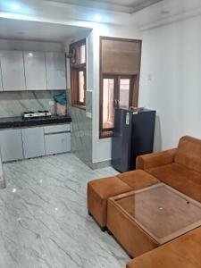 Hall Image of 480 Sq.ft 1 BHK Builder Floor for rent in Freedom Fighters Enclave New Delhi for Rs. 24000
