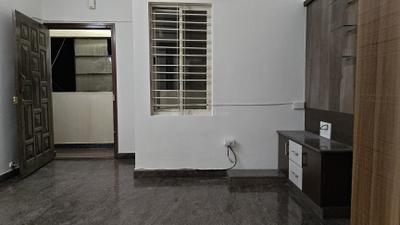Living Room Image of 650 Sq.ft 1 BHK Builder Floor for rent in HSR Layout Bengaluru for Rs. 29000