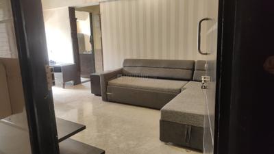 Living Room Image of 550 Sq.ft 1 BHK Apartment / Flat for rent in Neumec Elegance, Lower Parel Mumbai for Rs. 70000