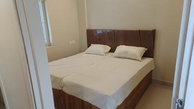 Bedroom Image of 450 Sq.ft 1 BHK Apartment / Flat for rent in Nagavara Bengaluru for Rs. 25000