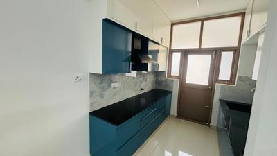 Kitchen Image of 581 Sq.ft 1 BHK Apartment / Flat for rent in Mahadevapura Bengaluru for Rs. 29500