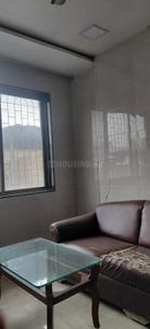 Hall Image of 500 Sq.ft 1 BHK Apartment / Flat for rent in Kopar Khairane Navi Mumbai for Rs. 28000
