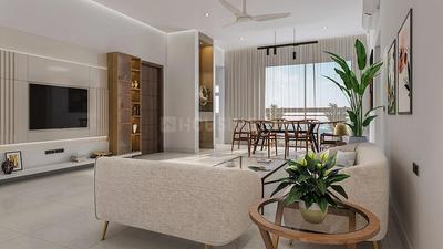 Hall Image of 1424 Sq.ft 3 BHK Apartment / Flat for sale in Kelambakkam Chennai for Rs. 9500000