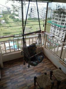Balcony Image of 800 Sq.ft 2 BHK Apartment / Flat for sale in Jairaj Aaradhyam Phase III, Kondhwa Pune for Rs. 4800000