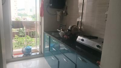 Kitchen Image of 638 Sq.ft 1 BHK Apartment / Flat for sale in Puraniks Aarambh, Kasarvadavali Thane for Rs. 6000000