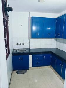Kitchen Image of 900 Sq.ft 2 BHK Builder Floor for rent in Khirki Extension New Delhi for Rs. 25000