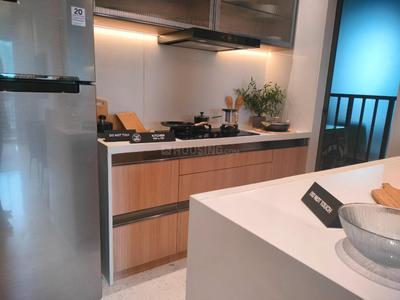 Kitchen Image of 406 Sq.ft 1 BHK Apartment / Flat for sale in Chandak Highscape City 1A, Chembur Mumbai for Rs. 10900000